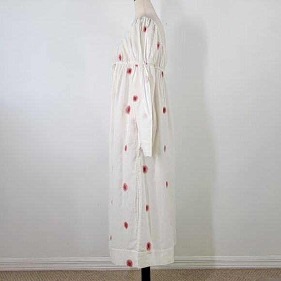 FREE PEOPLE emory embroidered midi dress Sz XS NEW - Picture 7 of 13